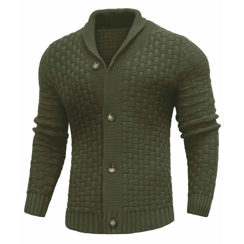 Men's New Fashion Sweater Cardigan, Warm Knitwear for Fall & Winter, Stylish High-End Feel, Perfect for Casual Wear