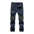 Men's Winter Pants Fleece Lined Ski Snow Pants Water Resistant 4 Zip Pockets Outdoor Work Pants FallFreshness Outdoorfun