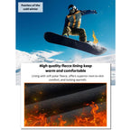 Men's Winter Pants 5 Zip Pockets Snow Ski Pants Fleece Lined Water Resistant Hiking Pants FallFreshness Outdoorfun