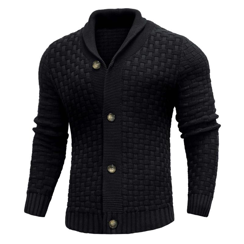 Men's New Fashion Sweater Cardigan, Warm Knitwear for Fall & Winter, Stylish High-End Feel, Perfect for Casual Wear