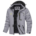Men's Winter Coats Water Resistant Ski Snow Jacket Warm Fleece Jacket Parka Raincoats With Multi-Pockets FallFreshness Athletic Outerwear Outdoor Sportswear Outdoorfun