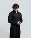 Brushed Nylon Quarter Zip-up