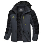 Men's Winter Coats Water Resistant Ski Snow Jacket Warm Fleece Jacket Parka Raincoats With Multi-Pockets FallFreshness Athletic Outerwear Outdoor Sportswear Outdoorfun