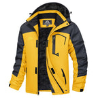 Men's Winter Coats Water Resistant Ski Snow Jacket Warm Fleece Jacket Parka Raincoats With Multi-Pockets FallFreshness Athletic Outerwear Outdoor Sportswear Outdoorfun