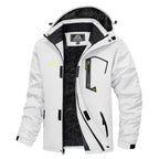 Men's Winter Coats Water Resistant Ski Snow Jacket Warm Fleece Jacket Parka Raincoats With Multi-Pockets FallFreshness Athletic Outerwear Outdoor Sportswear Outdoorfun